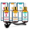 Anti Aging Moisturizing Face Care Set Free Microneedle Derma Roller Photo