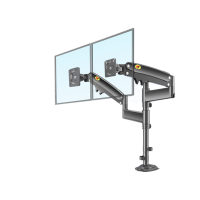 NB North Bayou North Bayou Dual Monitor Swivel Desk Mount for 22 35 monitors