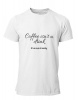 PepperSt Mens White T-Shirt - Cup of Sanity Photo
