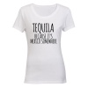 Tequila Because - Ladies - T-Shirt Photo