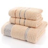 Three Piece Cotton Bath Towel - Great Wall Style Photo