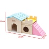 CARNO Pet Products CARNO Wooden Hamster House with Ramp Photo