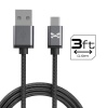 Ghostek Super Durable 10 Ft Braided Charging Cable - Micro USB Pink Photo