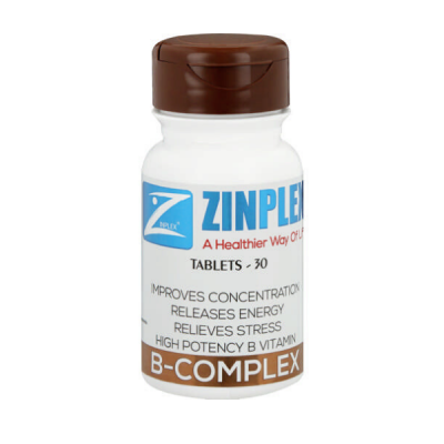 Zinplex B Complex 30 Tablets