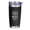 Christian Art Gifts Be Strong In The Lord Ephesians 6:10 Black - Stainless Steel Mug Photo