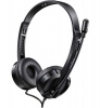 Rapoo H120 USB Wired Headset - Black Photo