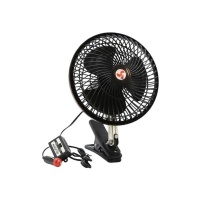 8 In Vehicle Car Cigarette Light Fan With Clip Holder PM 036