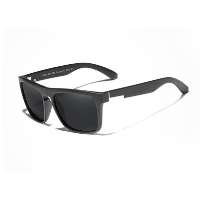 Photo of Kingseven UV400 TR90 Polarized Sunglasses - Black & Grey