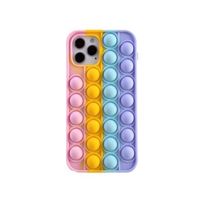 Fidget Pop It Toy Case For iPhone 12 and iPhone 12 Pro