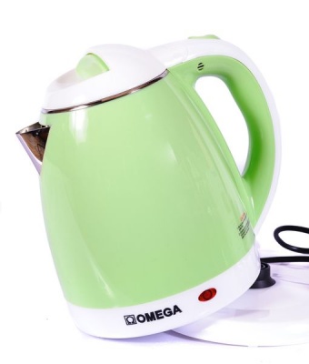 Photo of Omega electric kettle TS-26W4 - Green