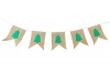 Christmas trees bunting Photo