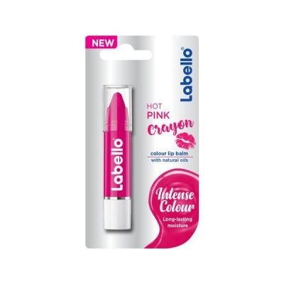 Photo of Labello Crayon Lipstick - Hot Pink - 3g