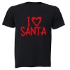 I Love Santa - Christmas - Kids T-Shirt Photo