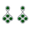 Civetta Spark Margot Earring-With Swarovski Emerald Crystal Photo