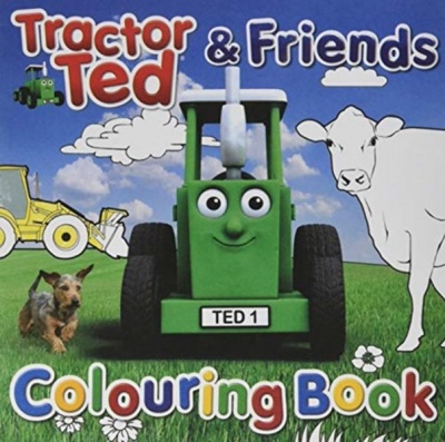 Photo of Tractor Ted Colouring Book