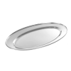 Chef and Home Serving Platter Oval Stainless Steel Photo