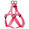 Bright Nylon Dog Harness - Pink Photo