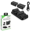 SWEG® Dual Controller Charging Dock DOBE With Rechargeable Batteries Photo