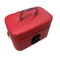 Portable Cute Cosmetics Bag Red