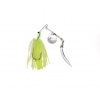 Bass Hunter 3/8oz Fishing Spinner Bait - White Chartreuse Photo