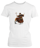 PepperSt Ladies White T-Shirt - Holy Dog Photo