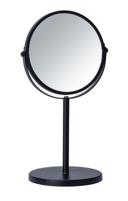 Photo of WENKO - Standing Double Sided Cosmetic Mirror - 3X Mag - Assisi - Black