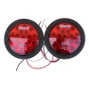 Red Light LED - Round 12/24 Volt Photo