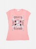 Pop Candy Kid's Printed Tee Pale Pink Photo