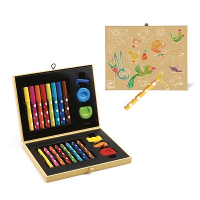 Photo of Djeco Art Material - Box of Colours for Toddlers