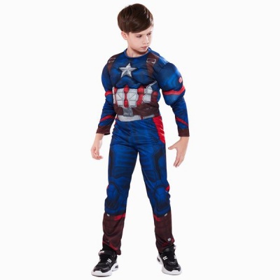 Muscle Captain America Costume
