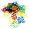 Greenbean Multi-Coloured Translucent Puzzle Builders Photo