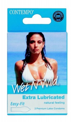 Photo of Contempo Wet 'n Wild Condoms 3's