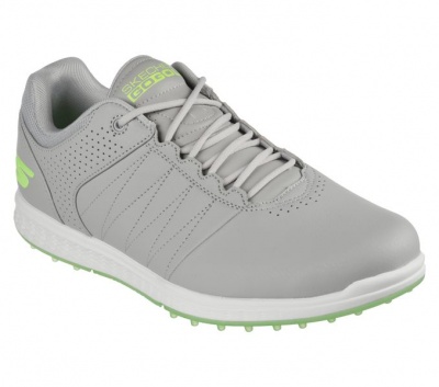 Skechers Mens Go Golf Pivot Golf Shoes GreyLime
