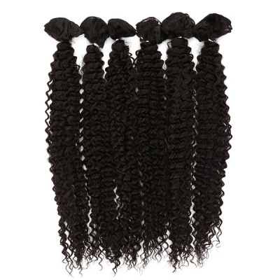Magic Synthetic Curly Wave Hair All In One Package Bundles DOKI 24 4