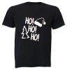 Ho Ho Ho - Christmas Tree - Adults - T-Shirt Photo