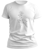 PepperSt Men's White T-Shirt - Pyro Deer Photo