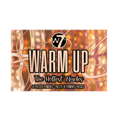 W7 COSMETICS W7 Warm Up 40 Hottest Nudes Pressed Pigments Palette