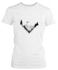 PepperSt Ladies White T-Shirt - Abduction Photo