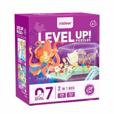 Mideer 2 in 1 Level Up Puzzles Level 7 Song of the Sea