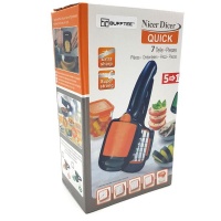 BUFFTEE Nicer Dicer Quick Slicer for Food Cheese Dicer