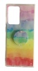 Nexco Samsung Galaxy Note 20 Ultra Ladies Rainbow Glitter Case Cover Pop Socket Photo