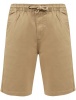 Tokyo Laundry - Mens Orzola Cotton Shorts with Elasticated Waist In Dusty Olive [Parallel Import] Photo