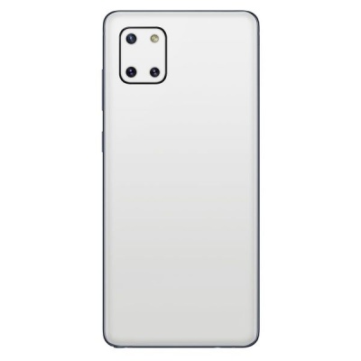 Photo of WripWraps Matte White Vinyl Wrap for Samsung Note 10 Lite - Two Pack