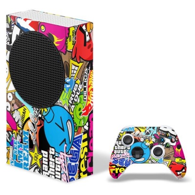 SkinNit Decal Skin For Xbox Series S Sticker Bomb