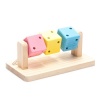 CARNO Pet Products CARNO Wooden Hamster Toy - Dice Photo