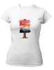 PepperSt Ladies White T-Shirt - Forrest Navigation Photo