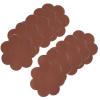 Up Tape Creamy Chocolate Pastie 5 Pair Nipple Pastie Set Photo