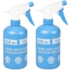 SourceDirect-Pack Of 2 Multi-Purpose Plastic Trigger Spray Bottle - Photo