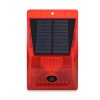 Wireless Outdoor Security Alarm Solar Power Flashing Warning Light