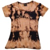 Tie Dyed-TShirt-Black-Mom-Wife-Boss Photo